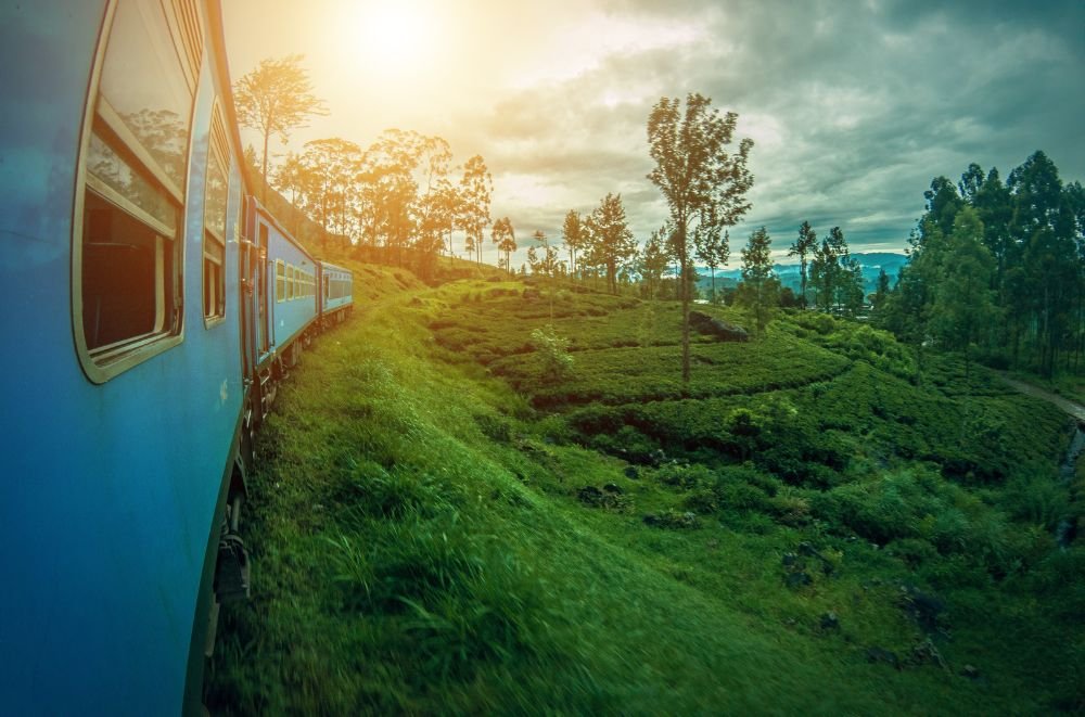 A train in Sri-Lanka